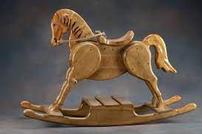 Handmade Wooden Rocking Horse 202//134